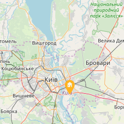 Panoramic Apartment near Pozniaky Metro на карті